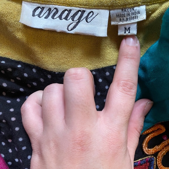 gorgeous anage patchwork jacket - Picture 2 of 4